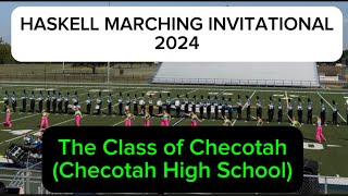 The Class of Checotah Checotah High School ELECTRONICA  Haskell Invitational 2024 [upl. by Asquith793]