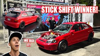 We Won Stick Shift In The Hatch FL2K 2024 [upl. by Lark]