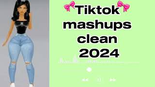 TIKTOK MASHUP JANUARY 2024 CLEAN tiktokmashups goviral newyear 2024 [upl. by Bonnie296]