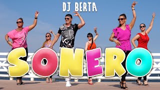 SONERO  Dj Berta Official  Balli di gruppo amp latin SALSA line dance estate 2023 [upl. by Nnalyrehc]