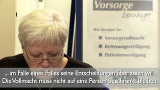 VdK TV Informationen rund um die Vorsorgevollmacht UT [upl. by Ennairod356]