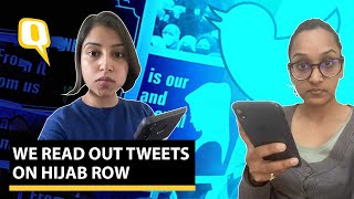 We Feel the Humiliation The Quint Reads Out Tweets of Women on Karnataka Hijab Row  The Quint [upl. by Llewej831]