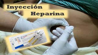 Aprende inyección de Heparina [upl. by Brittne225]