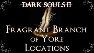 Dark Souls 2  All Fragrant Branch of Yore Locations Unpetrify NPCs [upl. by Iran]