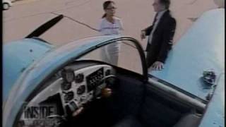 Pilot flys with out arms Inspirational young Lady [upl. by Charmion]