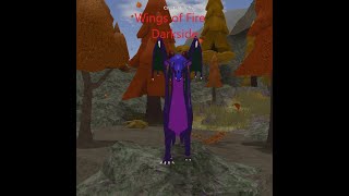 Wings of Fire Roblox Darkside [upl. by Laurene671]