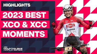 2023 Greatest XCC and XCO moments  2023 UCI Mountain Bike World Cup [upl. by Kudva]