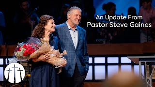 An Update From Pastor Steve Gaines  Bellevue Baptist Church [upl. by Aicilet]