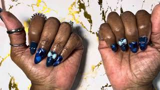 DIY Nail Update painteddesert diygelmanicure subscribe bornprettygelpolish [upl. by Nogam]