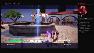 Playing Fortnite Live [upl. by Yerag]