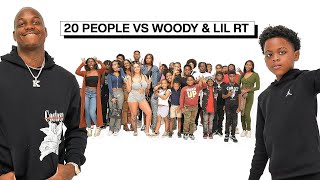 20 GIRLS VS 2 COMEDIANS LIL RT amp LIL WOODY [upl. by Farika]