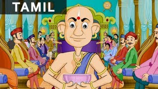 Root Of Rassagulla  Tales of Tenali Raman In Tamil  AnimatedCartoon Stories For Kids [upl. by Langham]