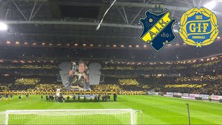 ”Å vi e AIK”AIK vs GIF Sundsvall 4112018  Allsvenskan [upl. by Geesey]