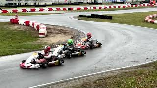 IAME X30 kart drifting at Landsard Eindhoven december 2021 [upl. by Tsai376]