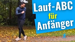 LaufABC für Anfänger Lauftechnik verbessern  TOP 8 Übungen [upl. by Almire817]