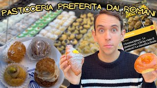 La PASTICCERIA PREFERITA dai ROMANI  Pasticceria storica buonissima [upl. by Micro]