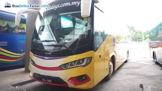 La Holidays Bus Malaysia  Kuantan to KL Bus  Top Malaysia Bus [upl. by Senilec]