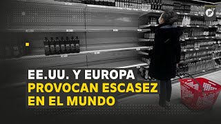 Estados Unidos y Europa provocan escasez de alimentos en el mundo [upl. by Leuqram]