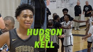 Hudson Catholic vs Kell Gets PERSONAL‼️ Tahaad Pettiford Omari Moore  The Kreul Classic [upl. by Narf]