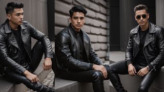 latex leather lookbook edgy outfits ideas viral amazing trending new trend latest trendy [upl. by Wyn]