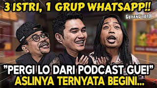 ALDI TAHER YG ASLI GAK KAYA GINI PRAZ TEGUH GUE GAK MAU PODCAST SAMA LU LAGI❗ [upl. by Lacram]