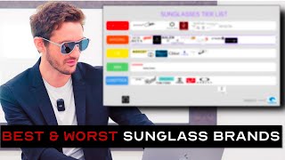 The Sunglasses Tier List  BEST Brands of 2024 RATED [upl. by Ahtabat230]