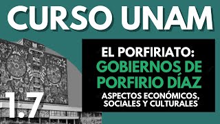 ✅ Historia de México UNAM EL PORFIRIATO  Gobierno de Porfirio Díaz  Movimientos de oposición 2024 [upl. by Mainis749]