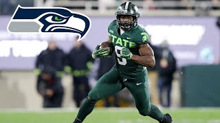 Kenneth Walker III Highlights  Welcome to the Seattle Seahawks 🔥 [upl. by Bibby]