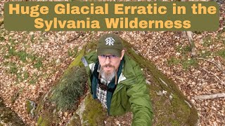 Searching for Glacial Erratics in the Sylvania Wilderness [upl. by Ansilma]