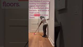 Clorox alternative Use Odoban deepclean cleaning diy cleanwithme house cleaningtips [upl. by Yoc826]