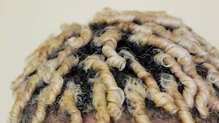 Finger Coils On Short KinkyCoily Natural Hair [upl. by Bopp]