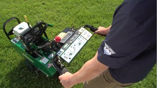 How to Use Your New Ryan Jr Sod Cutter  Operating Demonstration [upl. by Filbert764]