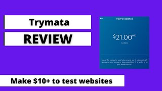 Trymata TrymyUI Review  Earn 10 for Testing WebsitesApps [upl. by Frymire541]