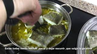 Receta de bacalao al pil pil por Josemi Olazabalaga de Aizian [upl. by Adniled348]