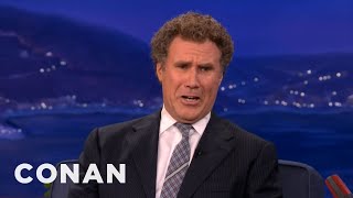 When Will Ferrell Met George W Bush  CONAN on TBS [upl. by Bristow]