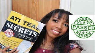 HOW I PASSED MY ATI TEAS TEST [upl. by Eitirahc]