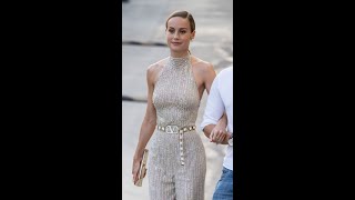 Brie Larson Arrives at Jimmy Kimmel Live shorts actress celebrities [upl. by Mcallister420]