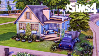 Small Suburban House🌳  Sims 4 Speed Build [upl. by Aibun476]