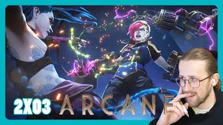 JINX VS VI  Arcane 2X03  Finally Got the Name Right Reaction [upl. by Stalk]