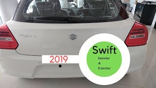 Maruti Suzuki Swift 2019  Interior amp Exterior [upl. by Ynehteb]