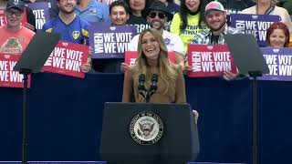 Full Jennifer Lopez speech at Kamala Harris rally in Las Vegas pushes for votes Lets get loud [upl. by Atirahs422]