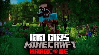 Sobrevivi 100 dias en Un Apocalipsis de Criaturas Mutantes Minecraft HARDCORE Esto sucedió [upl. by Newfeld]