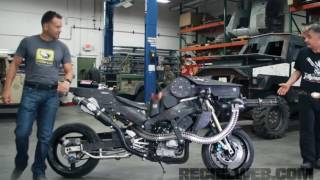 RECOILtv Full Auto Friday Minigun Motorcycle Part 1 [upl. by Nangem]