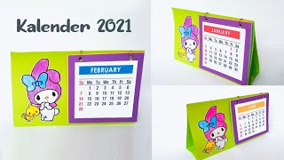 Cara Membuat Kalender Meja [upl. by Atinav]