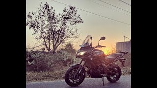 Kawasaki Versys 650  Sunday Sunrise Ride to Throttle Shrottle Cafe  Ducati BMW FlyBy [upl. by Smart]