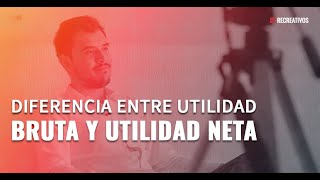 Diferencia entre utilidad bruta y neta [upl. by Reace]