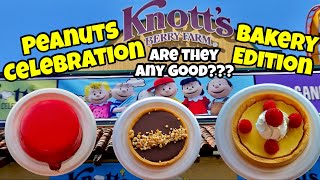 Should you try this year’s Peanuts Celebration Baked GoodsKnotts Berry Farm Food Review 2024 [upl. by Mohun]