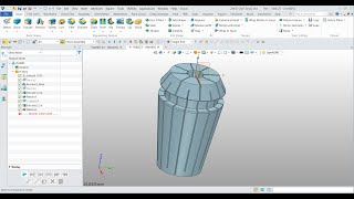 ZW3D Example  Solid Modeling 40 [upl. by Anidualc]