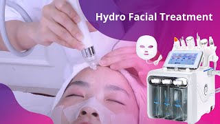 7 In 1 Pro Hydra Facial Water Dermabrasion Hydrogen Oxygen Machine [upl. by Atipul]