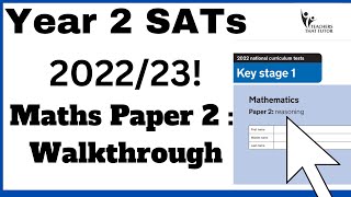 Year 2 SATs 202223 Reasoning Walk through [upl. by Ecadnak]